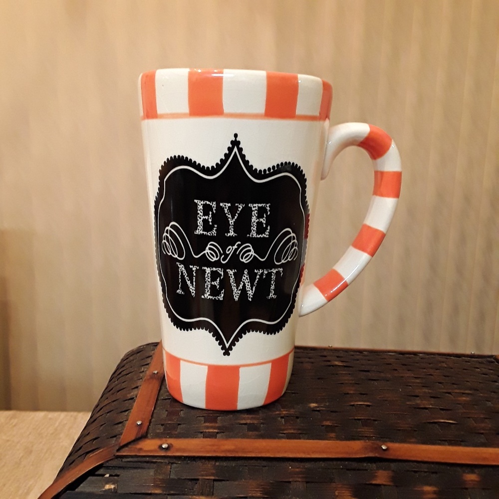 Eye of Newt Halloween Latte Mug